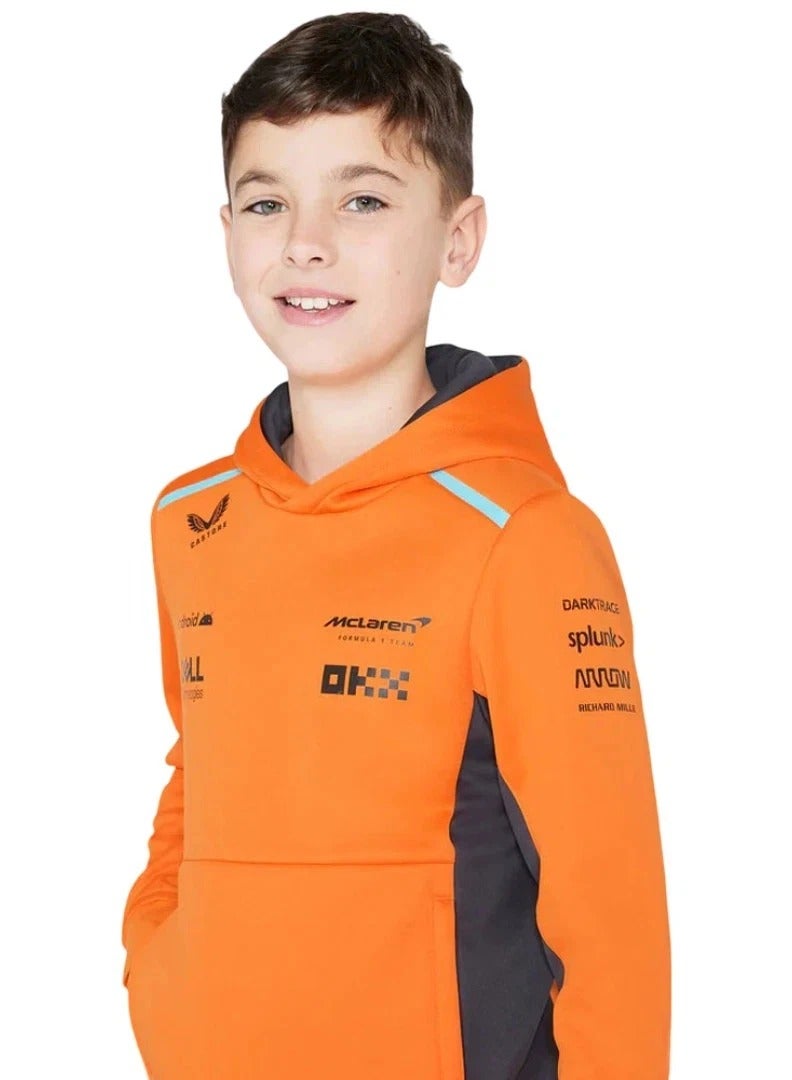 Mclaren Replica Hooded Sweat - Image 3