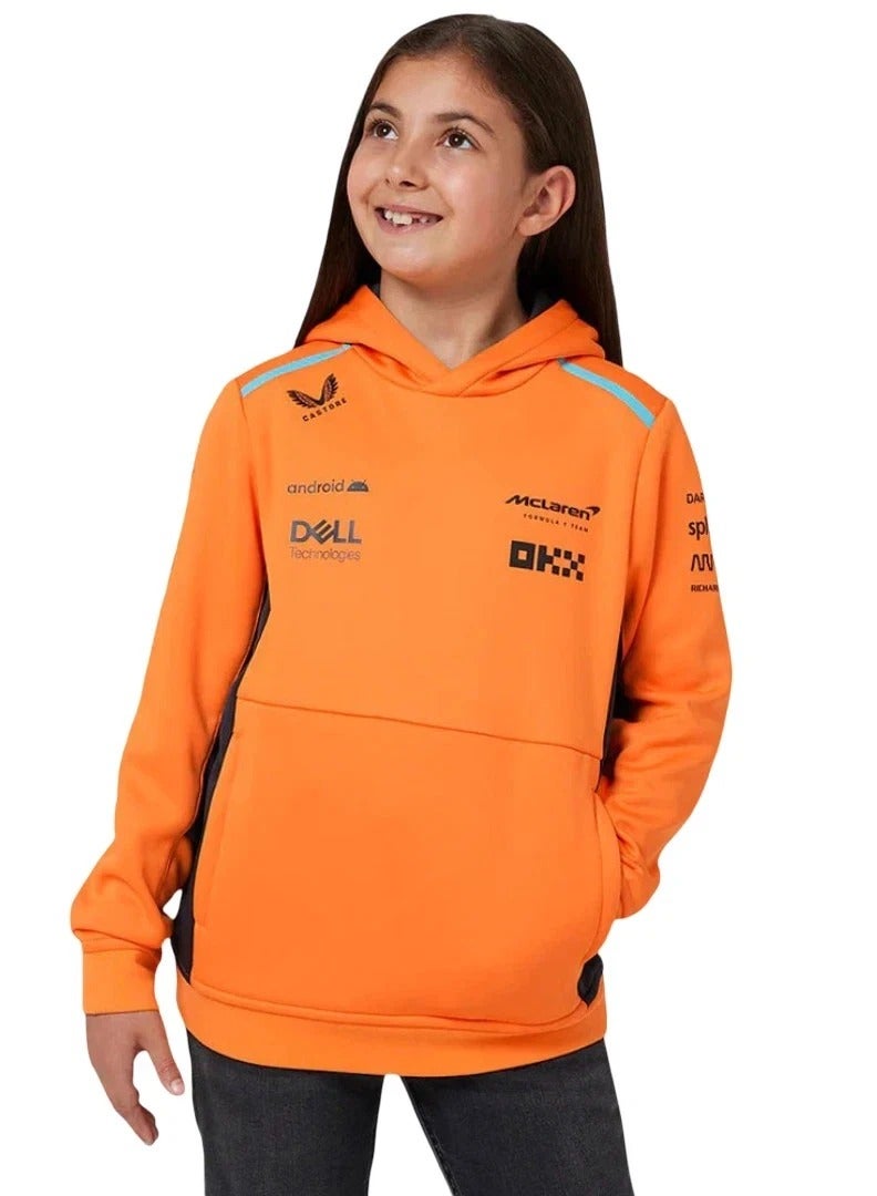 Mclaren Replica Hooded Sweat - Image 4