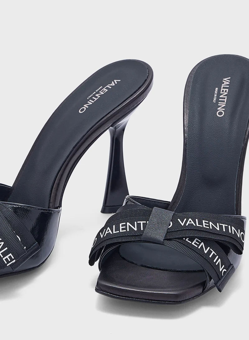 VALENTINO BY MARIO VALENTINO Peep Toe High Heel Sandals