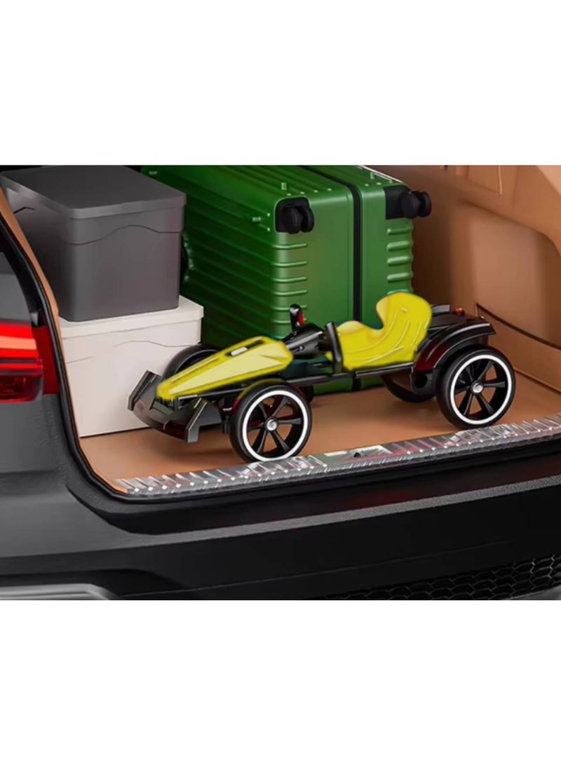 Children's car with lights, sounds, and a seat that can be adjusted forward and backward.  - Image 2