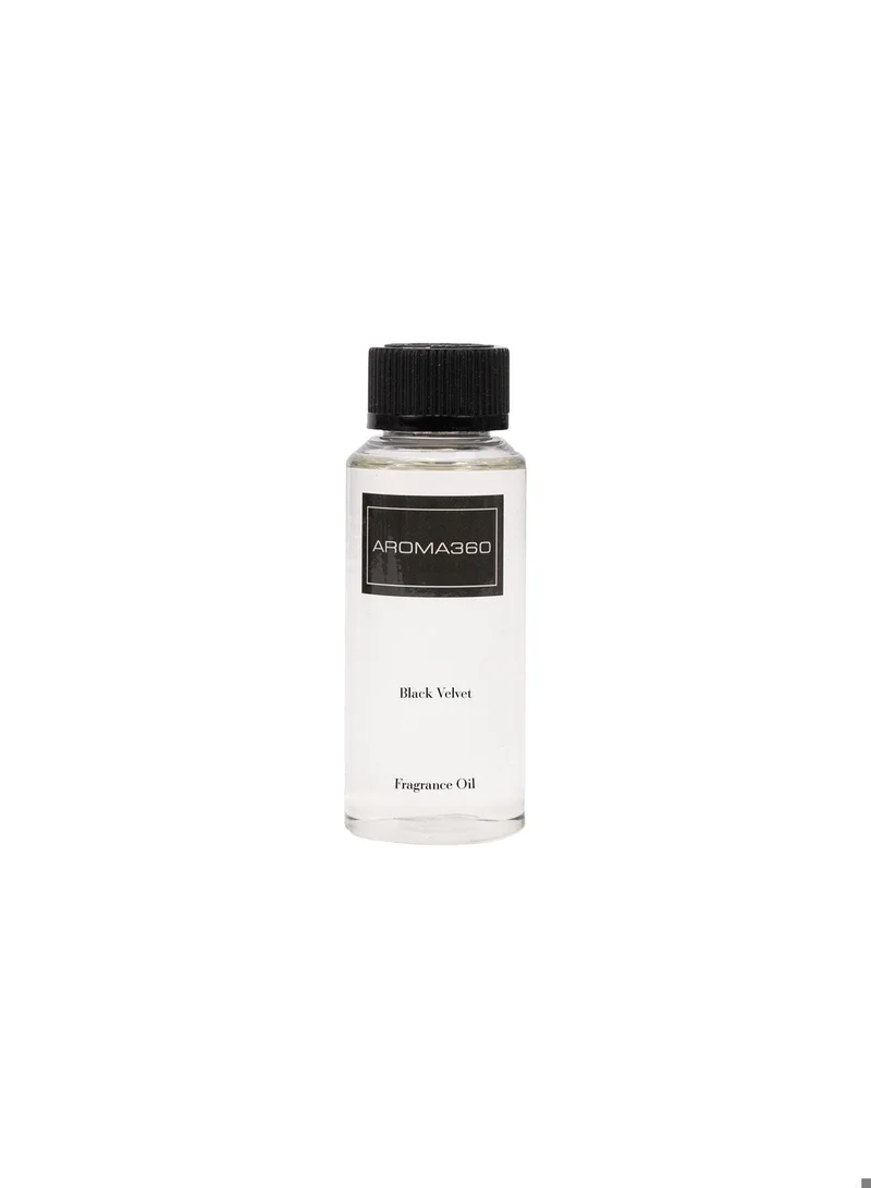 AROMA360 Black Velvet Fragrance Oil - Inspired by Edition Hotel - Scents Include Smokey Black Tea, Rose & Amber