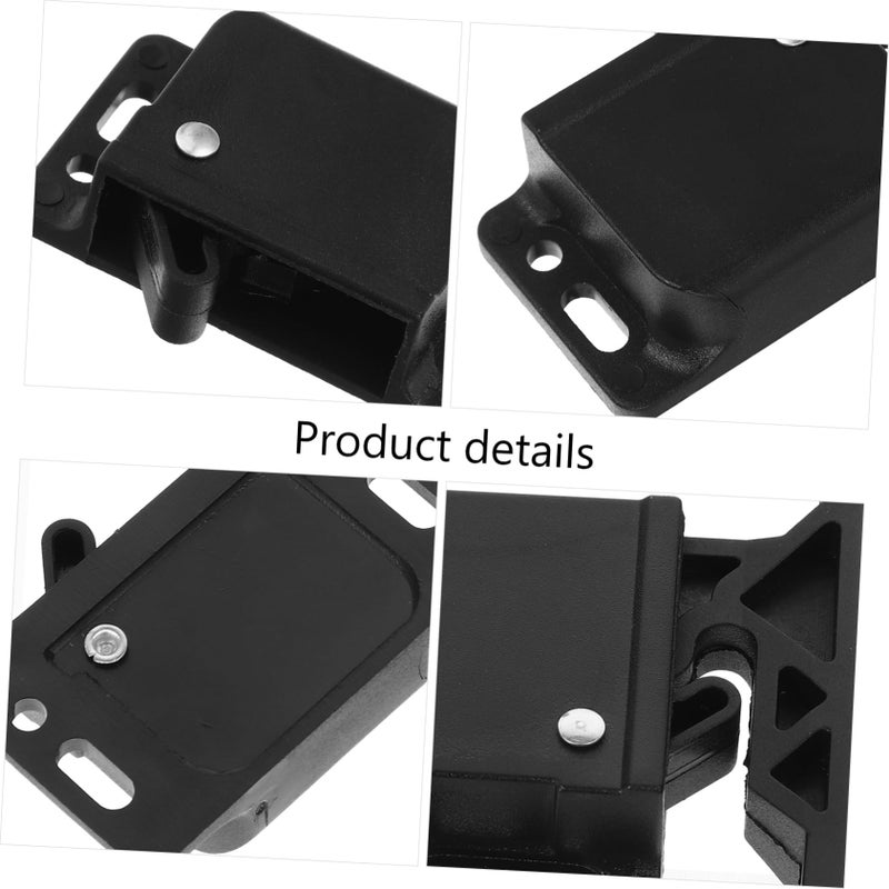 Push to Open Side Mounted Latch Set for RV Drawer Door Easy Installation Durable - Image 4