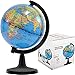 Wizdar 4 World Globe for Kids Learning Educational Rotating World Map Globes Mini Size Decorative Earth Children Globe for Classroom Geography Teaching Desk and Office Decoration4 inch - Image 4