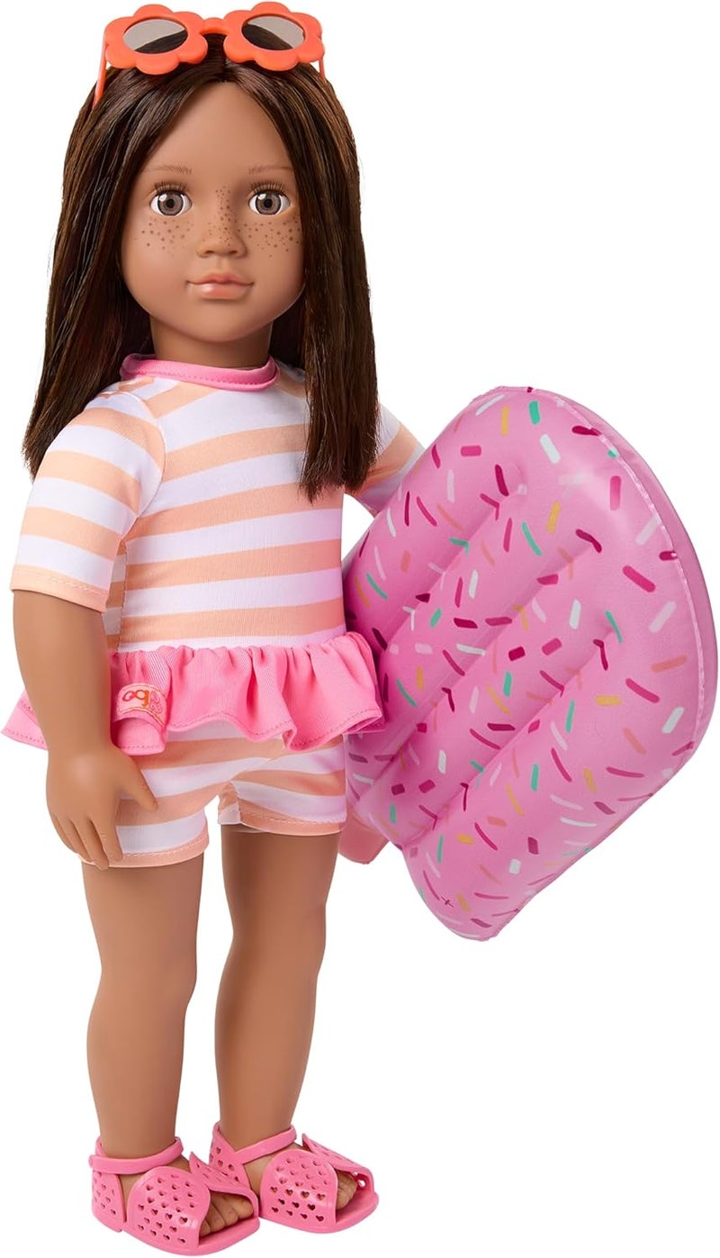 Our Generation 18-Inch Doll with Bathing Suit - Helena - Image 1
