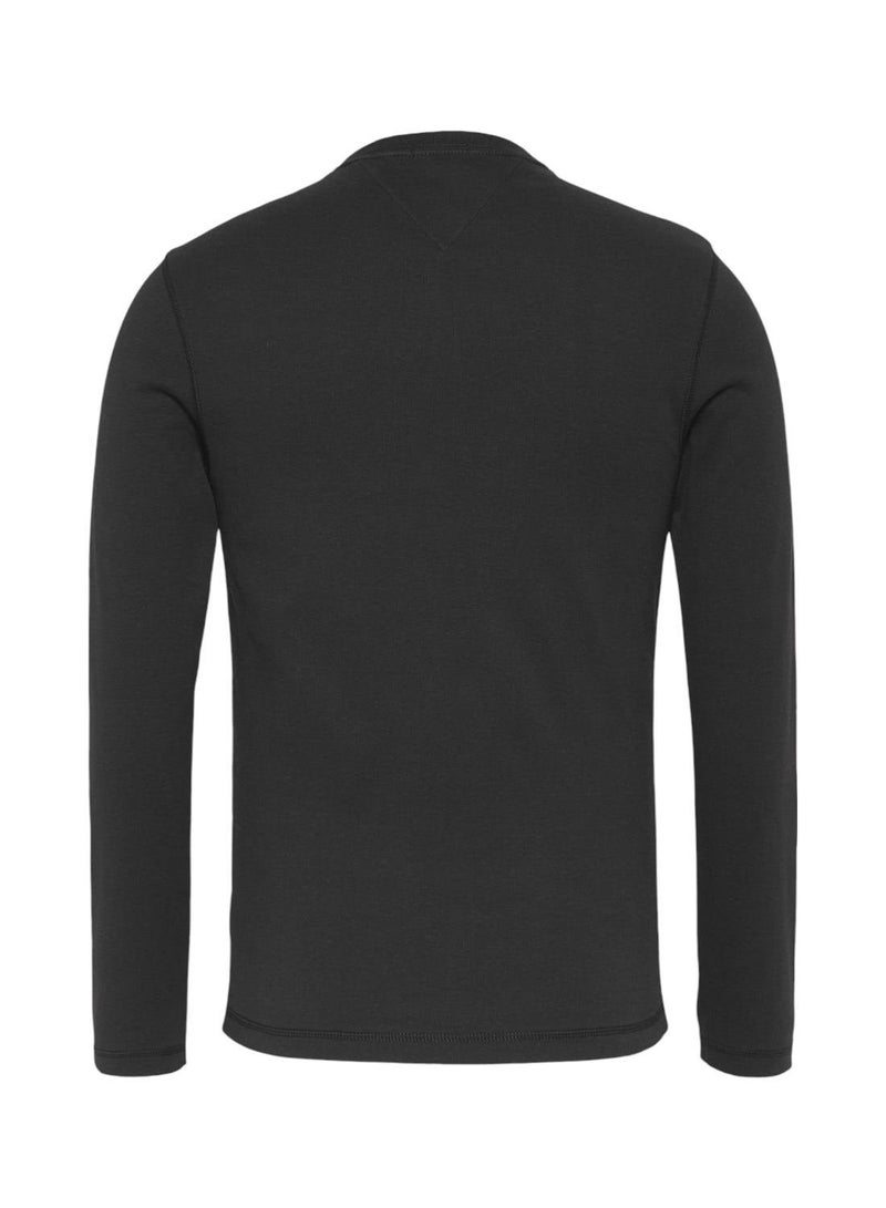 TOMMY HILFIGER Long Sleeve Slim Fit T-Shirt - Image 4