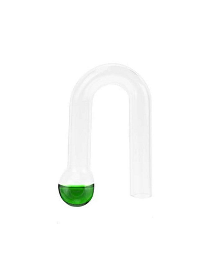 جهاز Senzeal Hang On CO2 Drop Checker الزجاجي لمراقبة حوض السمك مؤشر ثاني أكسيد الكربون لحوض الأسماك المزروع - Image 1