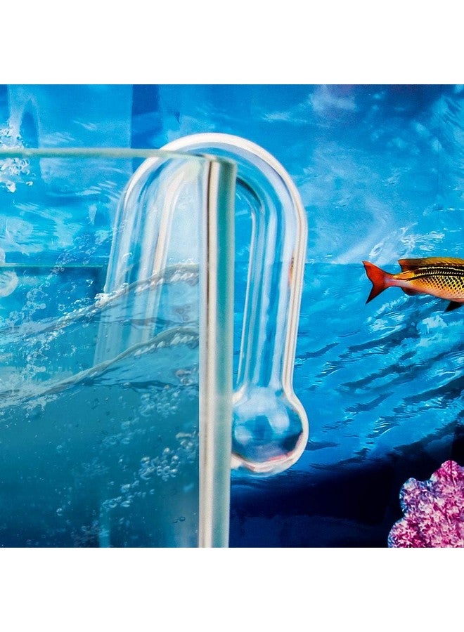 جهاز Senzeal Hang On CO2 Drop Checker الزجاجي لمراقبة حوض السمك مؤشر ثاني أكسيد الكربون لحوض الأسماك المزروع - Image 5