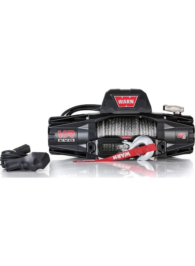 Warn VR EVO 8-S Winch with Synthetic Rope - Image 1