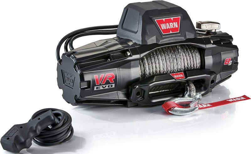 Warn VR EVO 8-S Winch with Synthetic Rope - Image 2