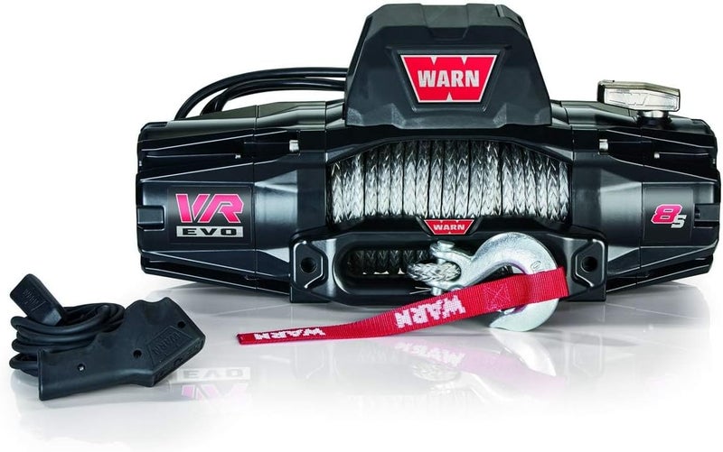 Warn VR EVO 8-S Winch with Synthetic Rope - Image 4