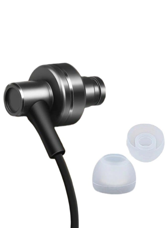 Soft Silicone Inner Earbud Covers 8 Pairs White Color Replacement Tips for Earphones - Image 1