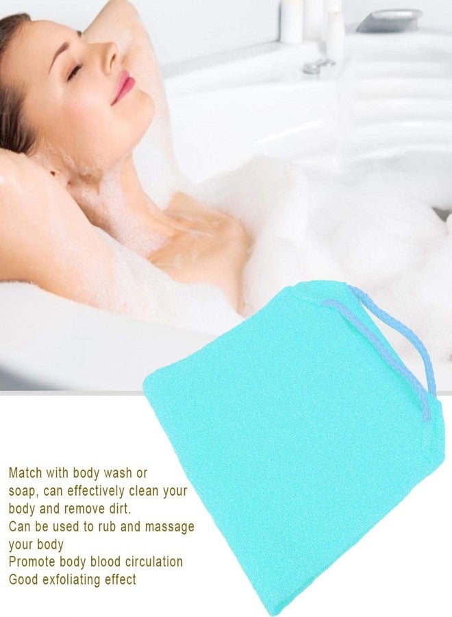 Generic Safe Exfoliating Washcloth, Bath Washcloth, Body Cleaning Towel for Emove Dirt Rub Massage(blue)' - Image 5