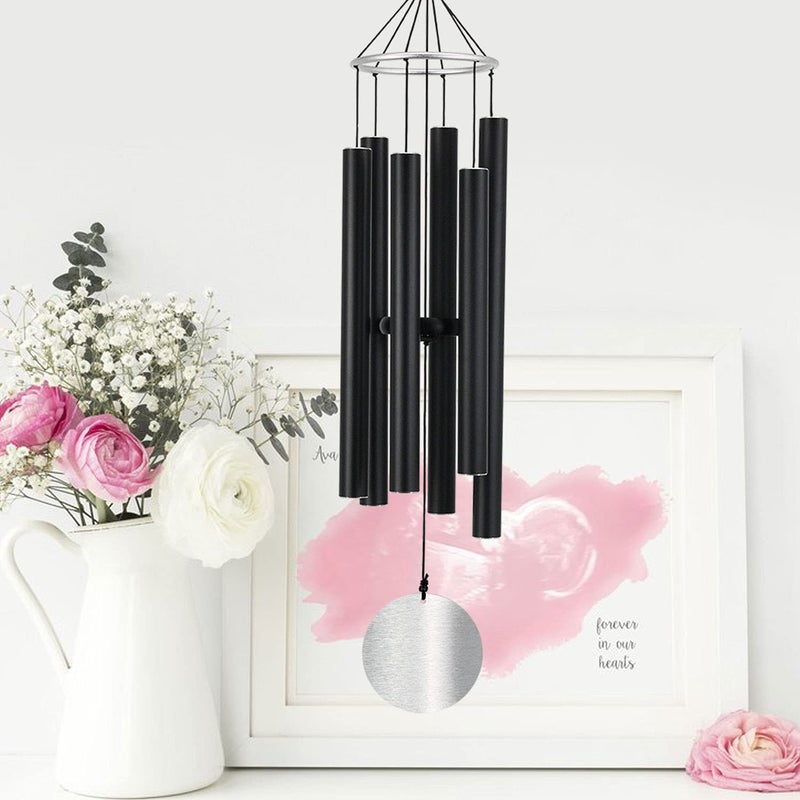 Howarmer Howarmer Large Wind Chimes for Outside 36 Metal Deep Tone Wind Chimes with Smoothing Melody Sympathy Chimes Outdoor Decor for Patio Garden Yard  - Image 4
