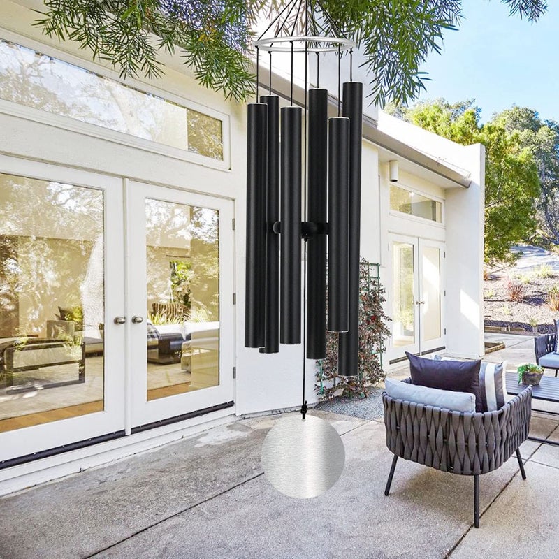 Howarmer Howarmer Large Wind Chimes for Outside 36 Metal Deep Tone Wind Chimes with Smoothing Melody Sympathy Chimes Outdoor Decor for Patio Garden Yard  - Image 1