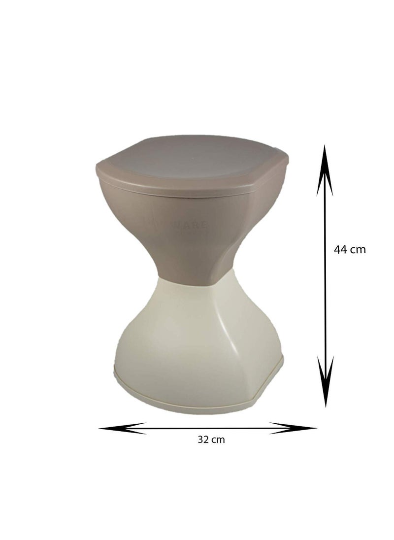 Vruta Vruta Plastic Pinakin Stool Foldable, Sitting Stool, Living Room Made of ABS Plastic Stool(Standard)  - Image 2