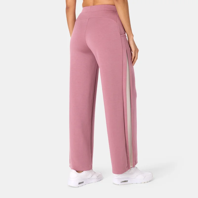 Sun and Sand Sports Purple Women's Modal Track Pants for Women | Best Price UAE