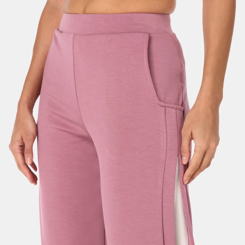 Sun and Sand Sports Purple Women's Modal Track Pants for Women | Best Price UAE
