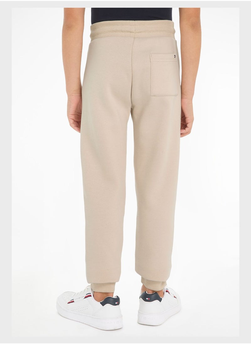 TOMMY HILFIGER - Kids Monogram Sweatpants - Image 1