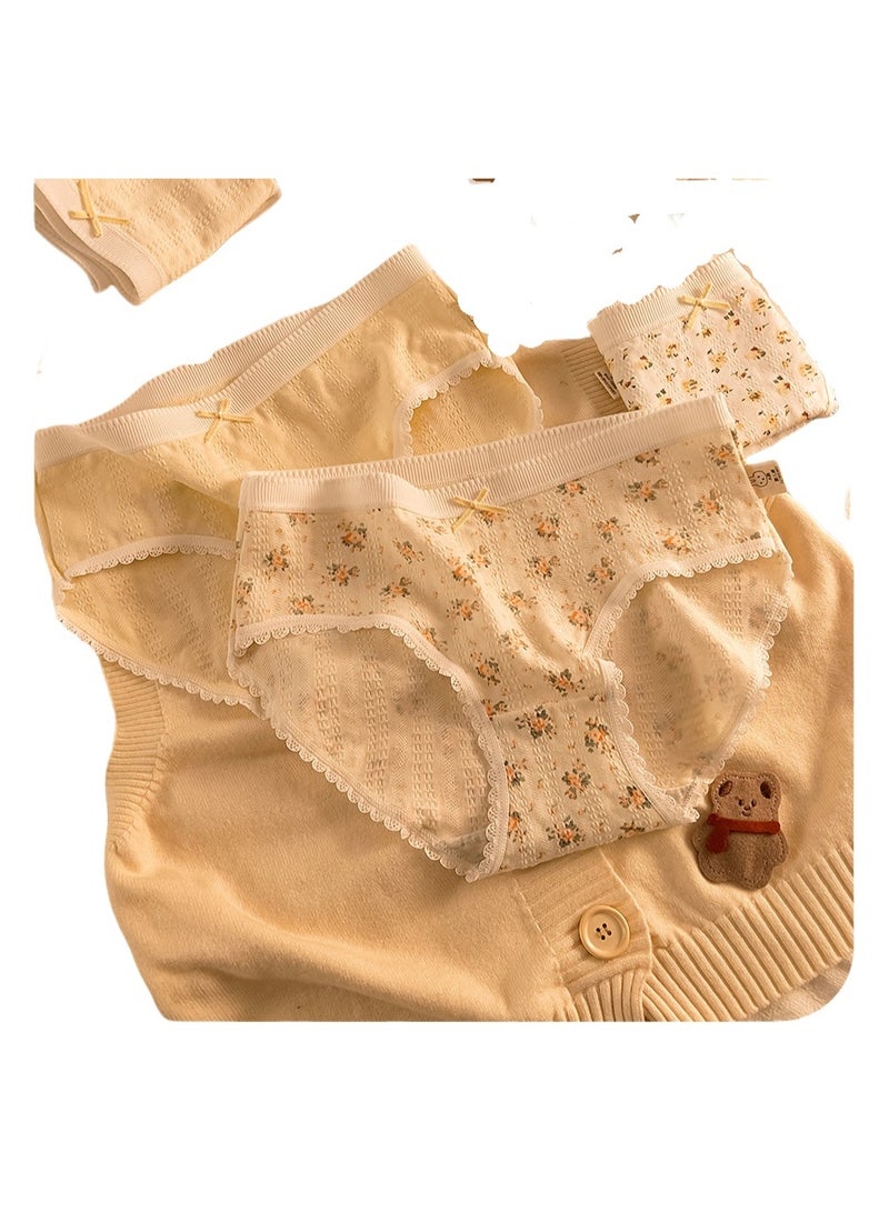 KUYING New Comfortable Skin friendly Breathable Underwear Set of 4