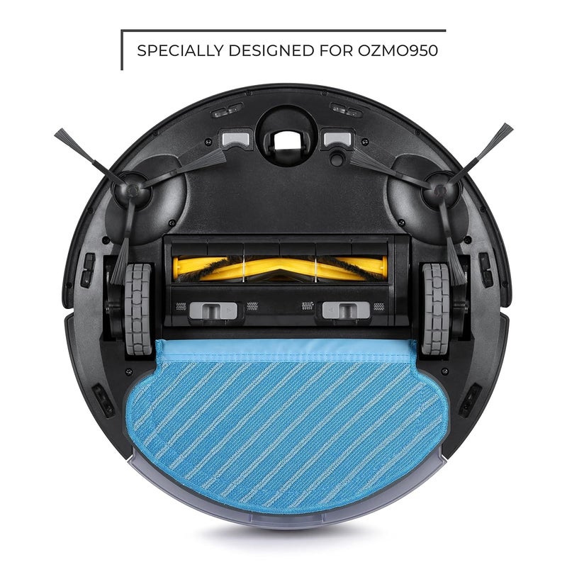 ecovacs ملحق أصلي (وسادات مسح قابلة لإعادة الاستخدام | OZMO 950) (عبوة من 3). للاستخدام المنتظم لمدة تقارب 1 سنة. (غير متوافق مع أي نموذج آخر) - Image 4