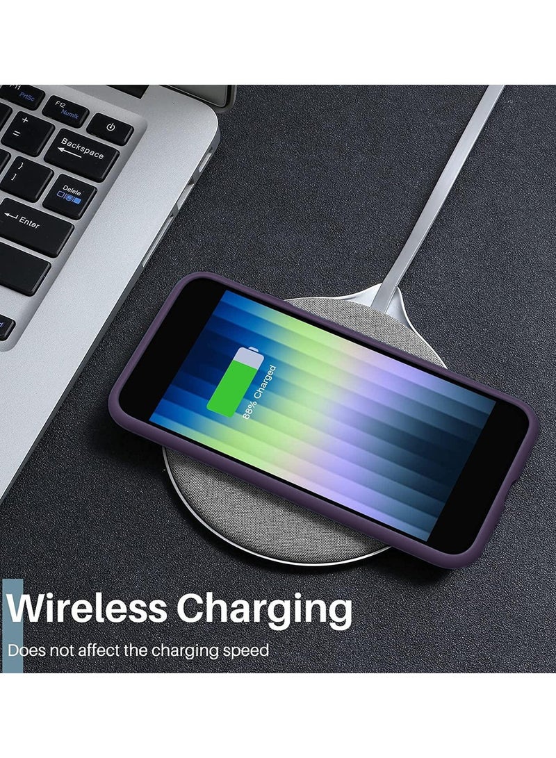 Wtech Hard Silicone Hybrid Translucent Slim Stylish Case Cover For Motorola Edge 50 Pro 5G 2024 Eggplant Purple - Image 3