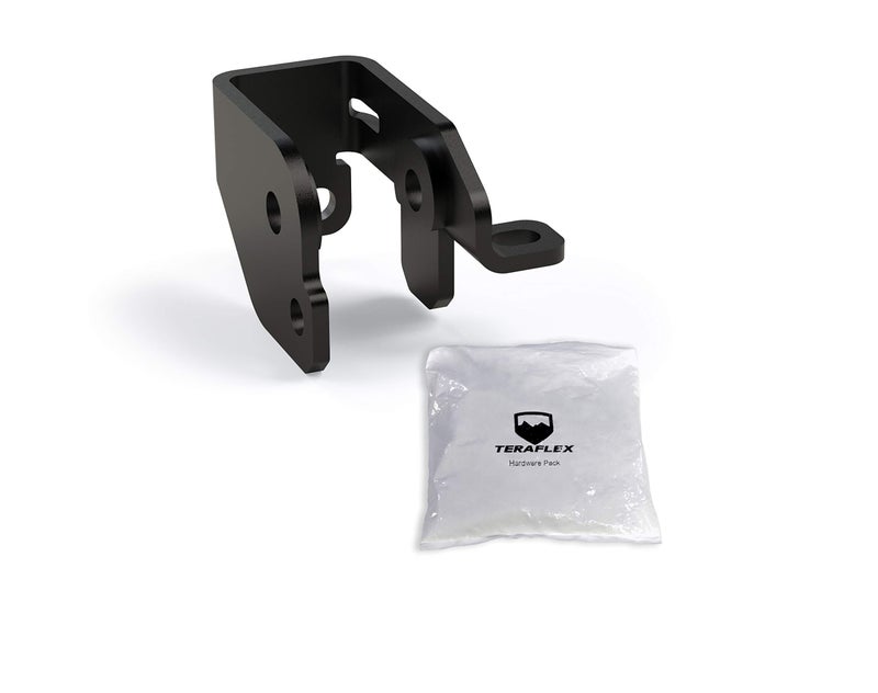 TeraFlex - 1953250 JL/JLU Front Track Bar Axle Bracket Kit (2.5-3.5  Lift)