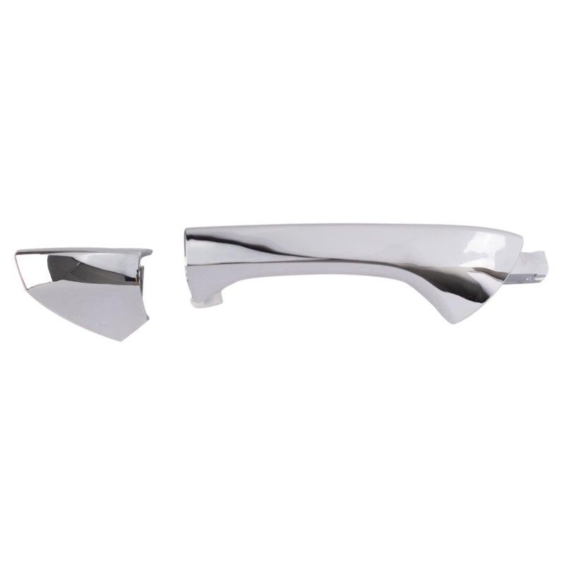 TRQ Driver Side Exterior Door Handle Chrome Compatible with 20082012 Honda Accord