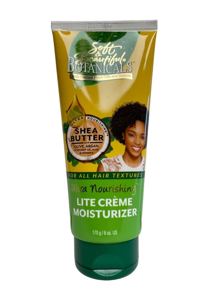 Soft & Beautiful Soft+Beaut Creme Moisturizer Ultra Lite 6 Ounce (177ml) (2 Pack)