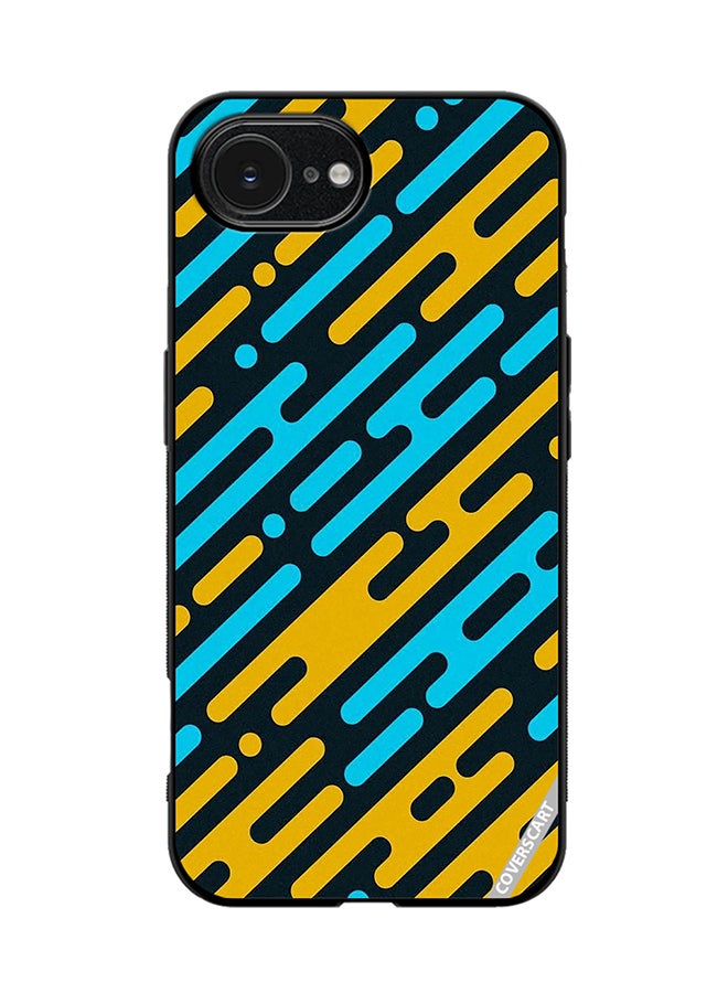 COVERSCART Protective Case Cover For Apple iPhone 16e Abstract Design Multicolour