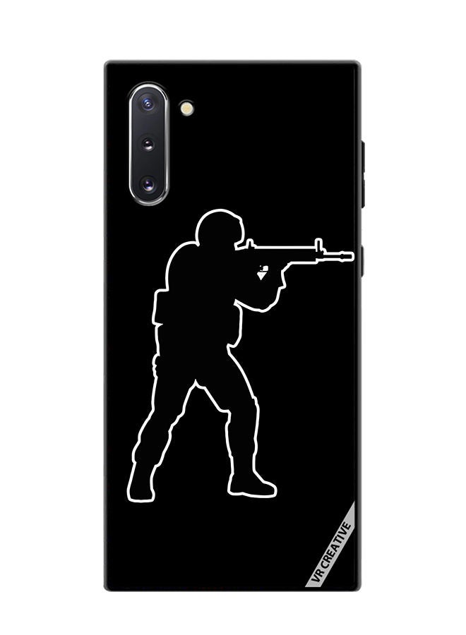 VR CREATIVE Protective Case Cover For Samsung Galaxy Note10 5G Black Cs Go Design Multicolour - Image 1