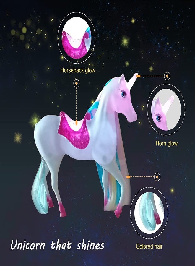 BETTINA My Unicorn Princess Doll with Lights, Unicorn Toys for Girls Age 4-6, Dolls & Unicorn Birthday for Kids Ages 4 and up - Image 4