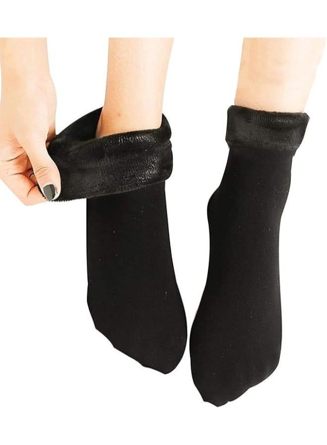 Winter Warmer Socks 2 Pair Imported Socks Long Winter Warm One Size Warm Socks Soft Thin Comfortable Thermal Socks for Women Men Adults Teens Kids Girls Boys - Image 3