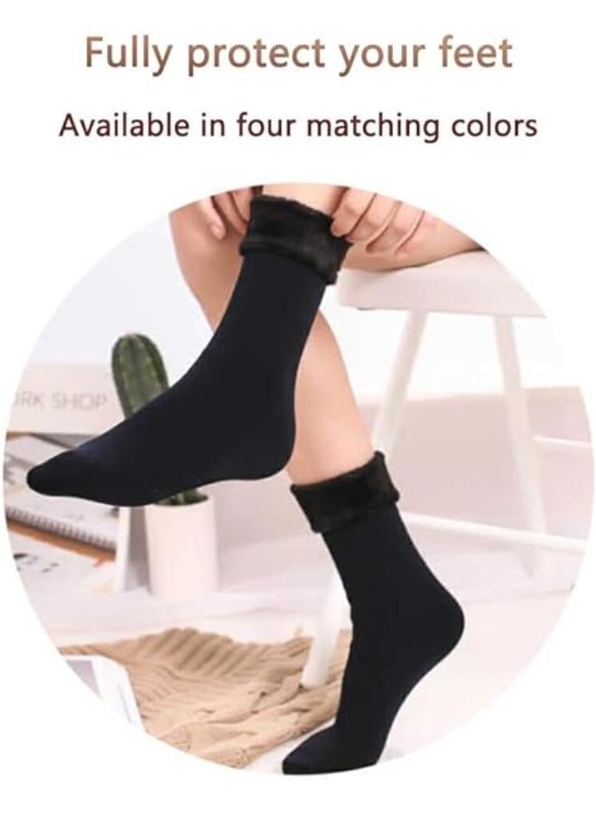 Winter Warmer Socks 2 Pair Imported Socks Long Winter Warm One Size Warm Socks Soft Thin Comfortable Thermal Socks for Women Men Adults Teens Kids Girls Boys - Image 5