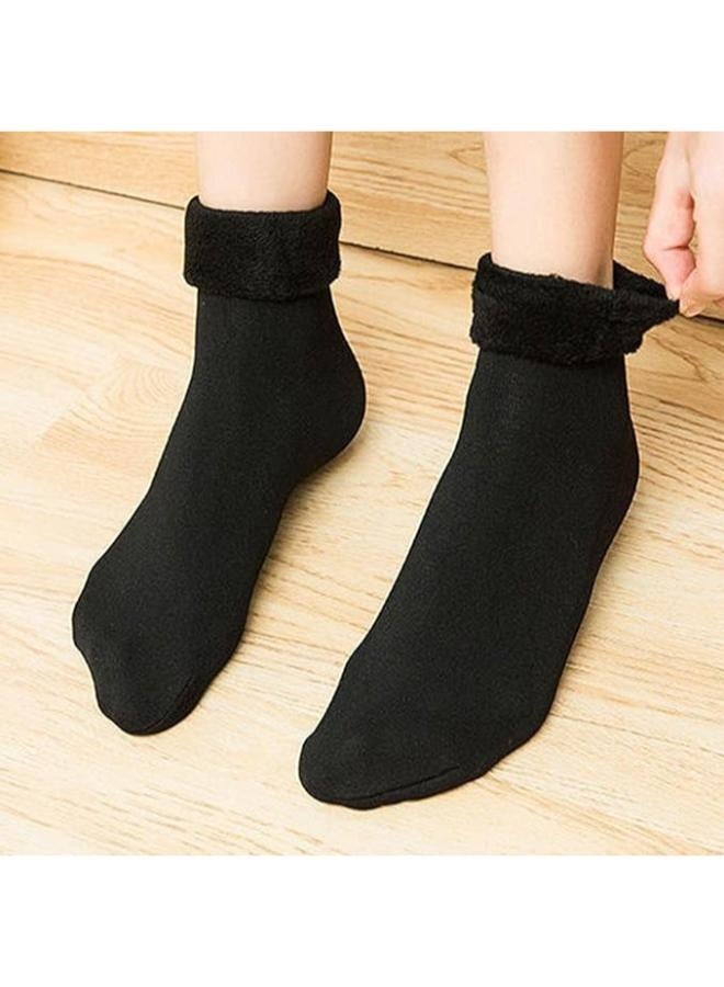 Winter Warmer Socks 2 Pair Imported Socks Long Winter Warm One Size Warm Socks Soft Thin Comfortable Thermal Socks for Women Men Adults Teens Kids Girls Boys - Image 4