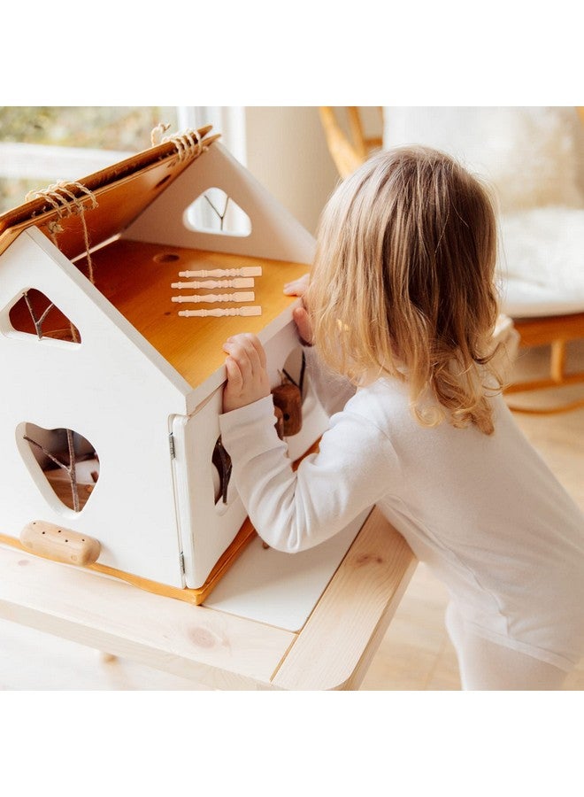 Toyvian Miniature Wooden Furniture Table Legs: 6Pcs Dollhouse Mini Furniture Dining Table Legs Fairy Garden Furniture Ornaments Dollhouse Accessories - Image 5