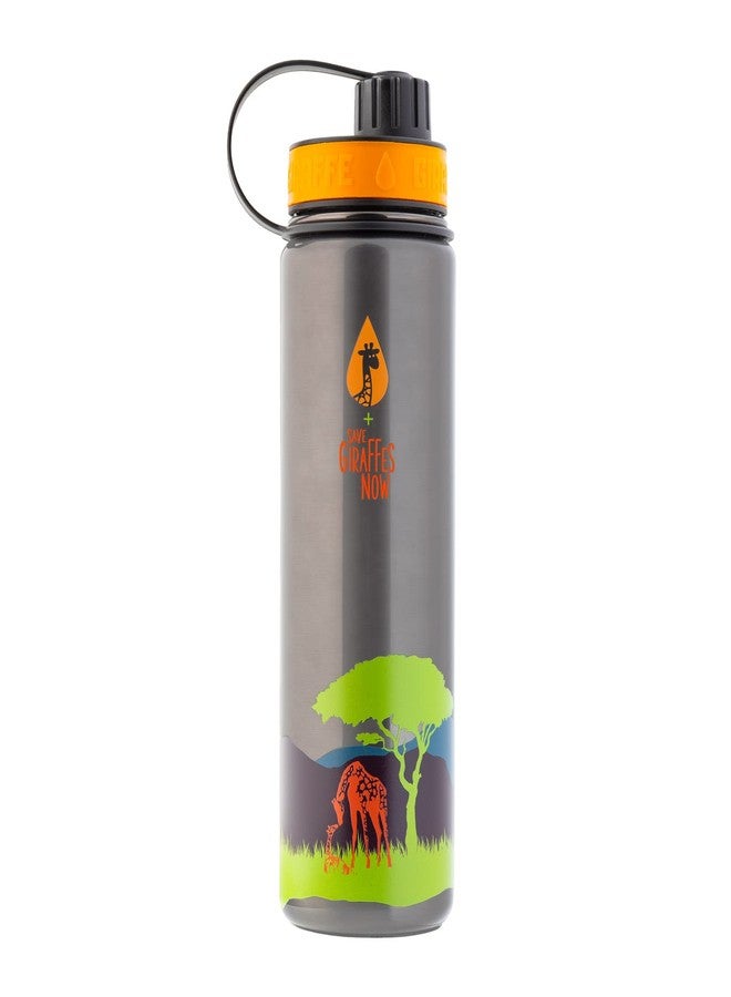Giraffe Bottle Save Giraffes Now Limited Edition Insulated Stainless Steel Hydration Bottle, 24 oz / 700 ml - Image 1