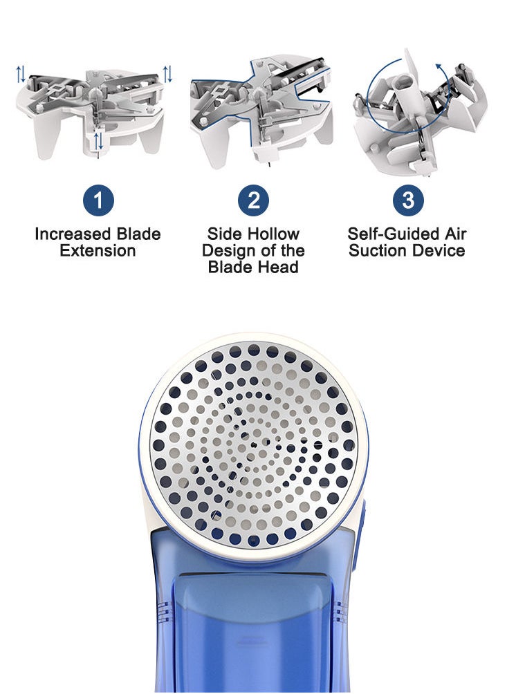 Electric Sweater Shaver  Fabric Shaver Long-Lasting Power Effortlessly Eradicate Fuzz, Pills, and Lints for a Fresh, Clean Look
