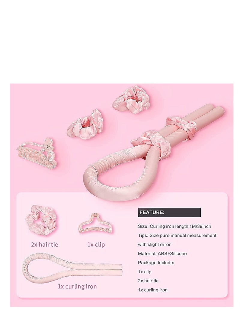 Sponge Heatless Curling Rod Headband Multicolour - Image 1