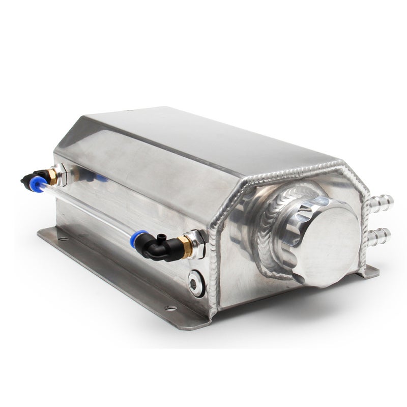 2L Aluminum Car Coolant Overflow Expansion Tanks Oil Catch Can Reservoir Tanks Universal Oil Breather Tanks with Drain Plug - Image 5