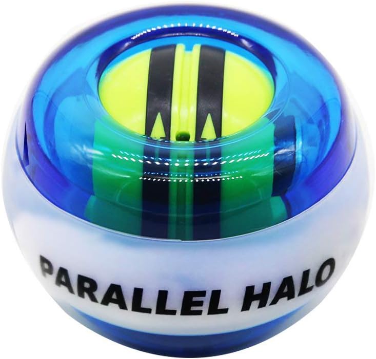 Parallel Halo Power Wrist Ball AUTO Start Gyro Ball with LED Lights Forearm Exerciser Wrist Strengthener for Strengthening Muscle and Bones - Image 2