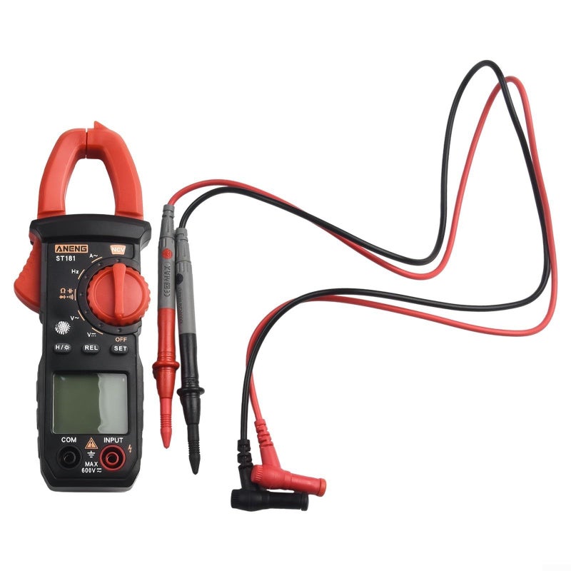 ST181 Digital Clamp Multimeter 400A AC DC Auto Off NCV Voltage Detection Backlight - Image 2