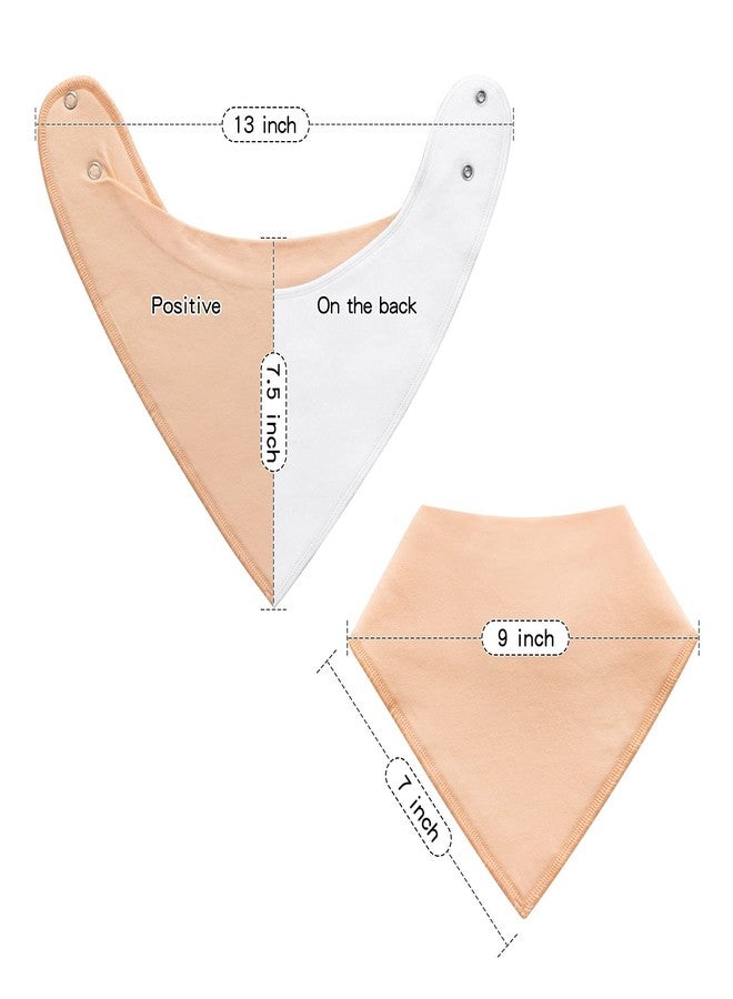 Little tots باندانا ليتل توتس لرضع، بيبي، أولاد وبنات، 10 قطع من البيبي القطن الناعم والممتص (المحيط السحري) - Image 3