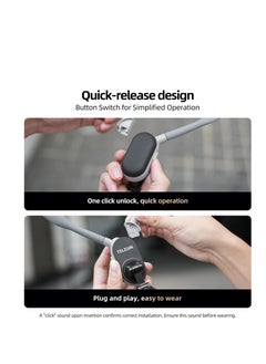 TELESIN Agnetic Neck Mount for Phones, Neck Cell Phone Holder POV Vlog Selfie Mount Hand Free Phone Neck Holder Chest Stand Strap Video Recording for iPhone 15 14 13 12 Seires Android Phones  - Image 4