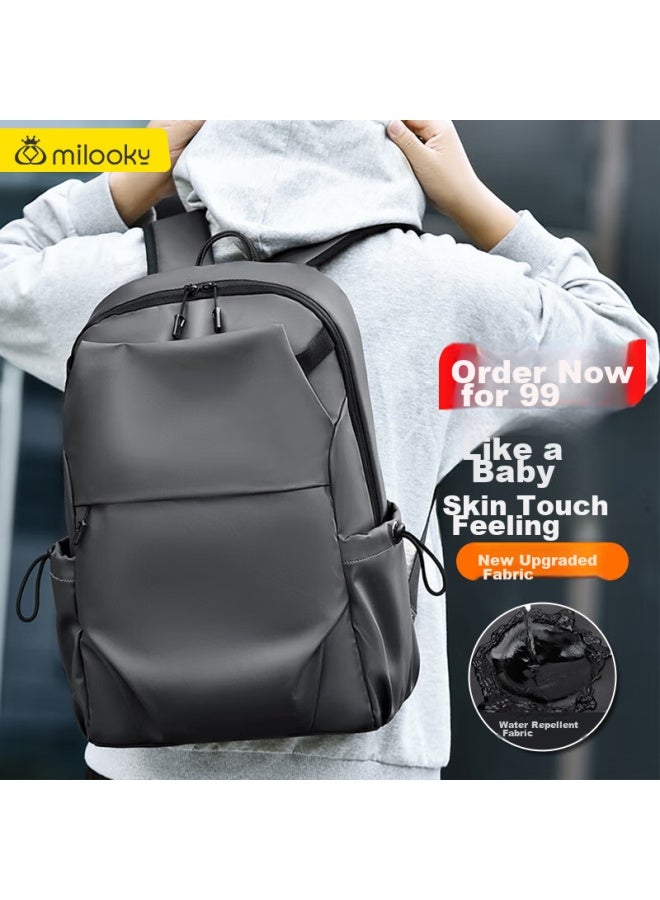 Milooky Laptop Backpack Suitable For Lenovo Xiaoxin Pro 16 And Legion 15.6-inch Backpack, Schoolbag For Men And Women - Image 1