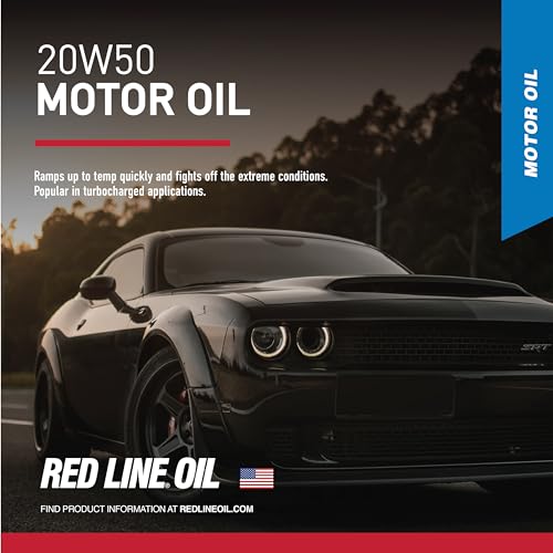 Red Line 12504 SAE 20W50 Fully Synthetic Motor Oil - 1 Quart (12 Pack) - Image 2