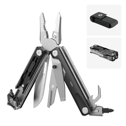 SmallRig 16-in-1 EDC Multitool, Compact Aluminum Multi Tool with Pliers, Scissors, Screwdrivers, Wrenches, Ruler, Portable Folding Tool Kit for Photography, Filmmaking, Camera, Outdoor, Daily Use-5294 - Image 1