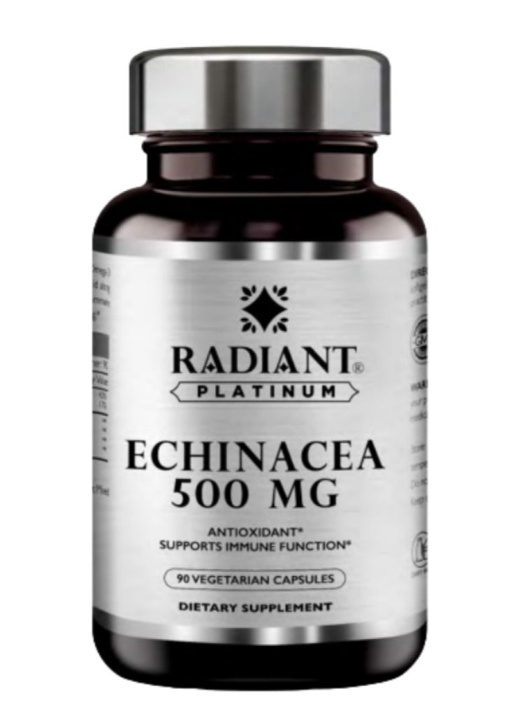 Radiant Platinum Echinacea 500mg 90 Veg Caps