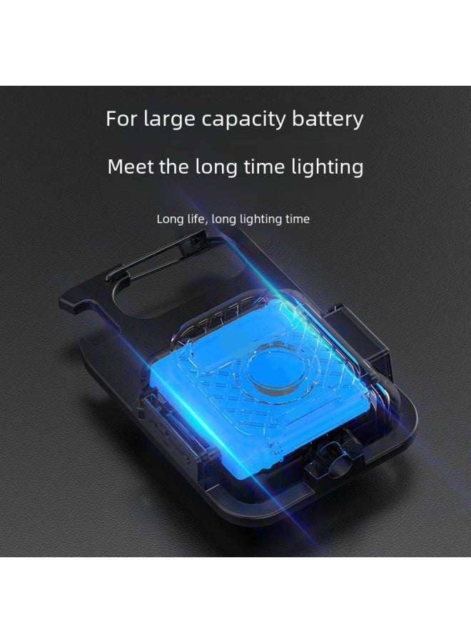 Generic Outdoor Mini Cob Work Light Multi-function Emergency Keychain Flashlight Intensity Handheld Torch Stand Lamp Decorative Lighting-Color:Square Keychain Light (300mAh)  - Image 5