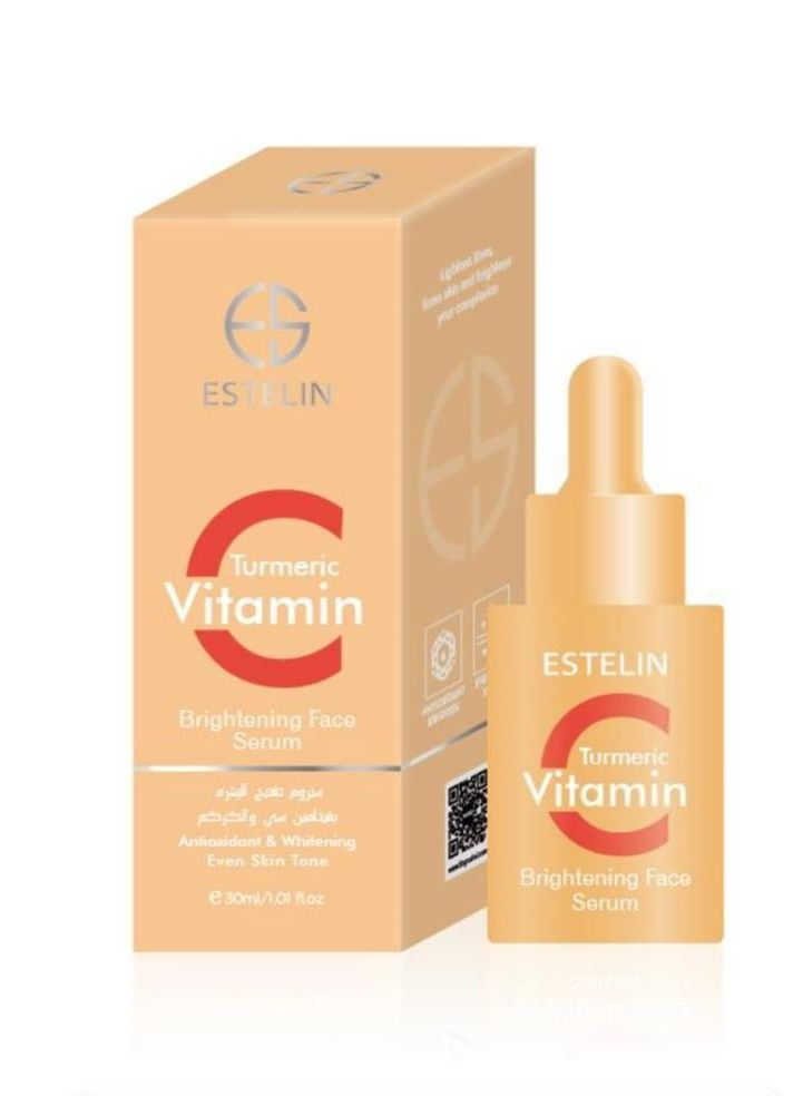 ESTELIN Vitamin C & Turmeric brightening face serum 30ml