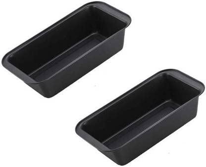 SHOPOWARE Bread Loaf Pan Loaf Cake Mould Carbon Steel Rectangle Mold for Making Tea Times Cake Tutty Fruity Cake Maker Microwave Oven Bakeware - Image 1